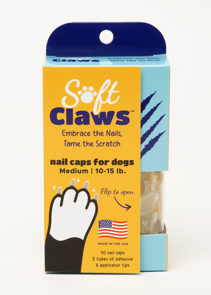 Soft Claws Nail Caps for Dogs (Medium)