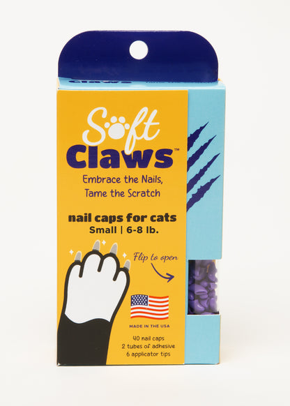 Soft Claws Nail Caps for Cats (Small)